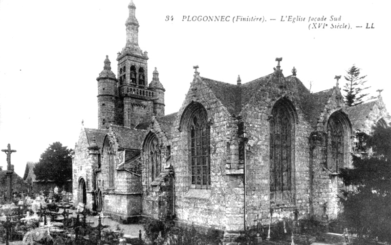 Eglise de Plogonnec (Bretagne).