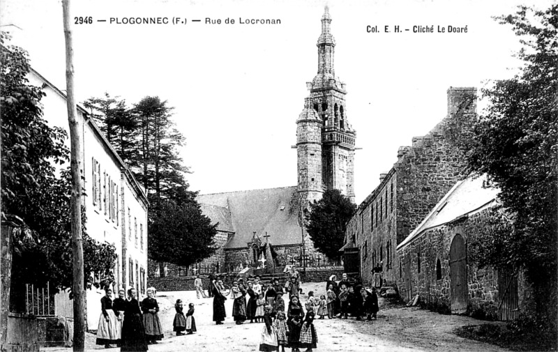 Ville de Plogonnec (Bretagne).