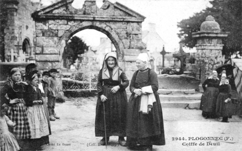 Ville de Plogonnec (Bretagne).