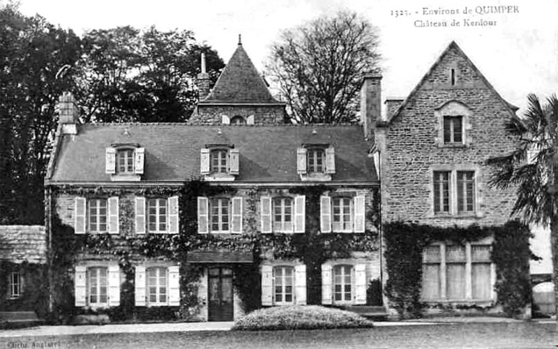 Manoir de Kerdour à Plomelin (Bretagne).