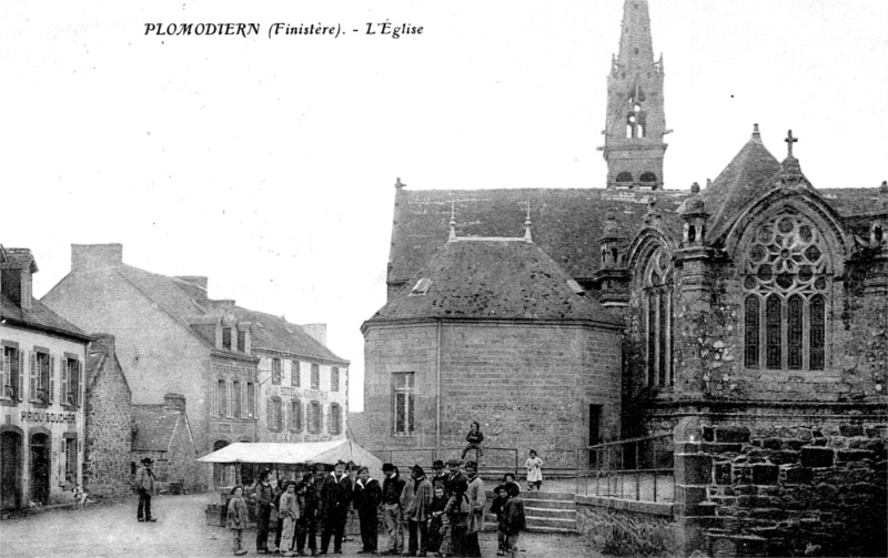 Eglise de Plomodiern (Bretagne).