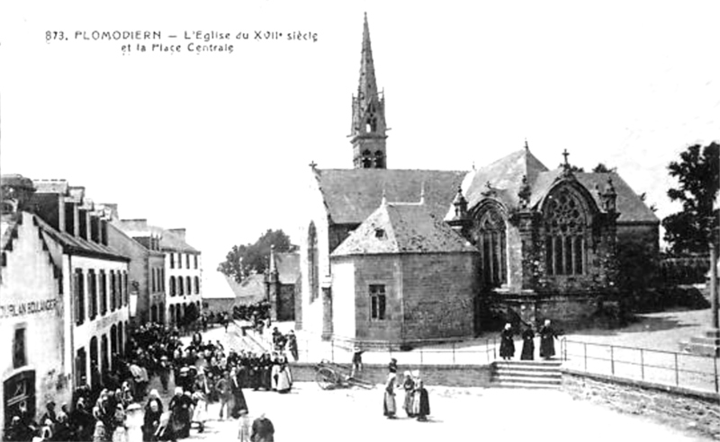 Eglise de Plomodiern (Bretagne).