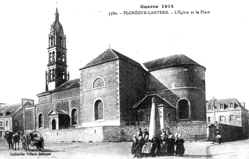 Eglise de Plonour-Lanvern (Bretagne).