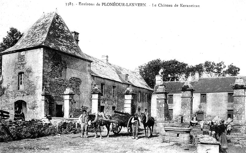 Manoir de Plonour-Lanvern (Bretagne).