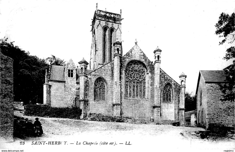 Chapelle de Saint-Herbot en Plonvez-du-Faou (Bretagne).