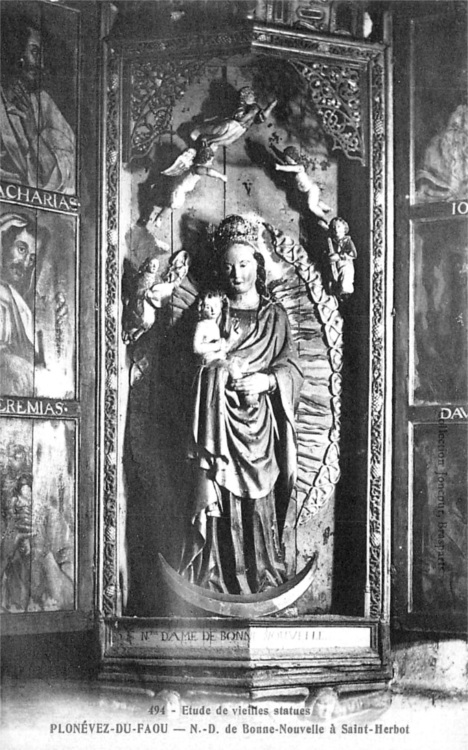 Chapelle de Saint-Herbot en Plonvez-du-Faou (Bretagne).