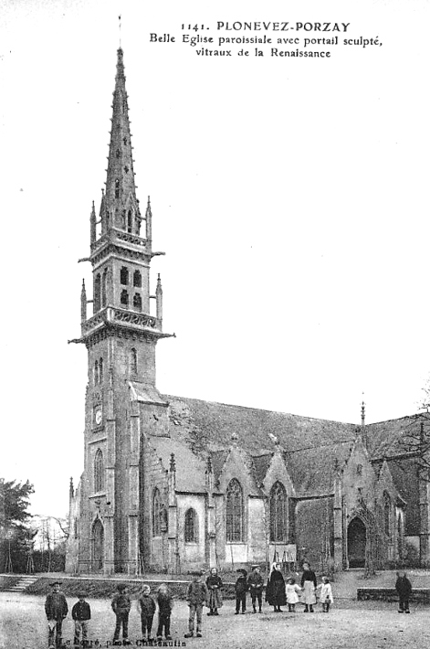 Eglise de Plonévez-Porzay (Bretagne).