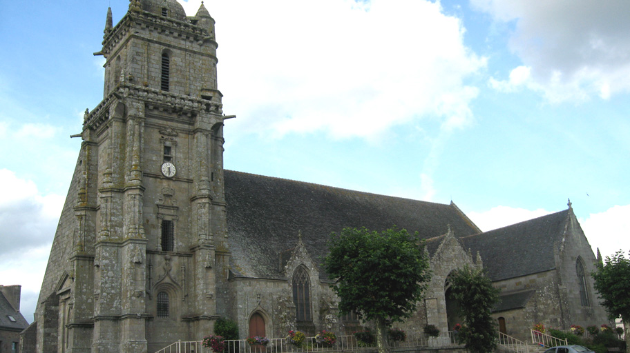 Plouaret (Bretagne) : l'glise Notre-Dame