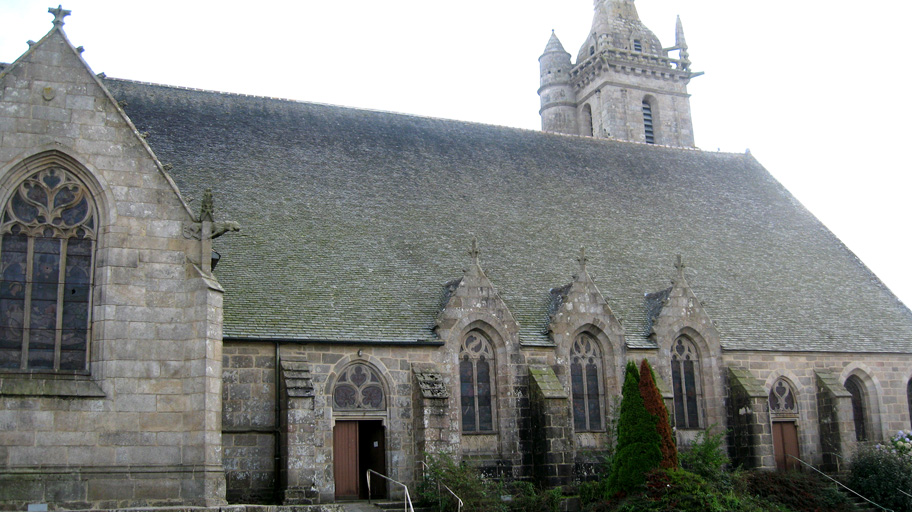 Plouaret (Bretagne) : l'glise Notre-Dame