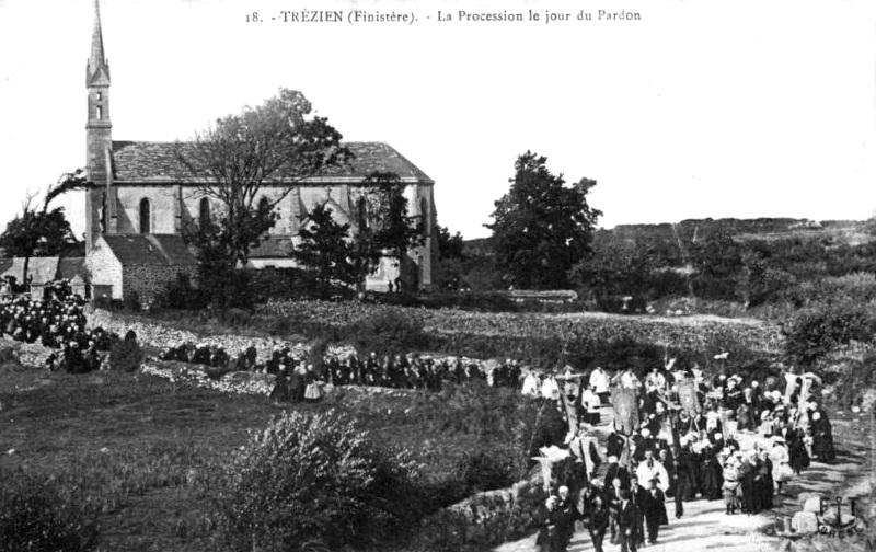 La chapelle Notre-Dame de Trzien  Plouarzel (Bretagne).