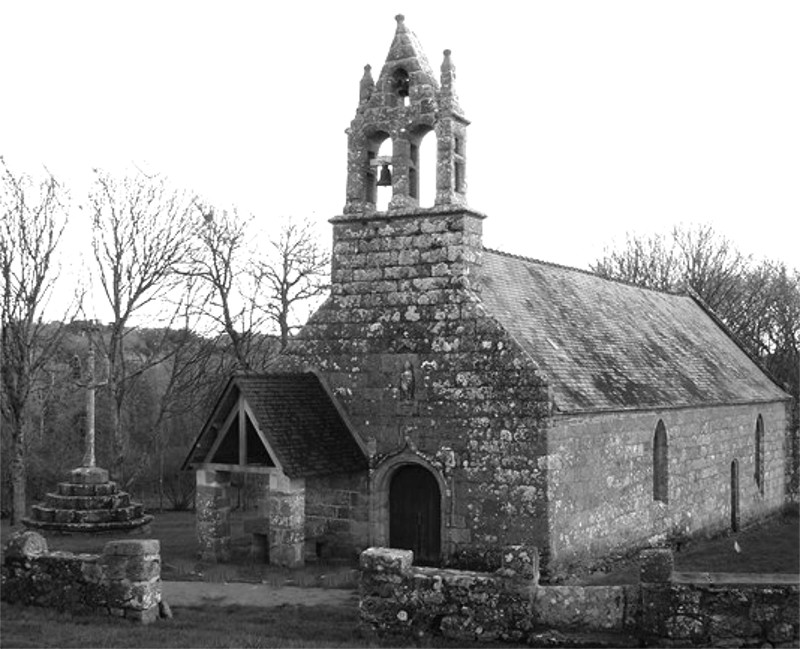 Chapelle Saint-Eloi ou Saint-Alar à Plouarzel (Bretagne).