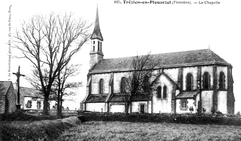 Chapelle Notre-Dame de Trézien à Plouarzel (Bretagne).