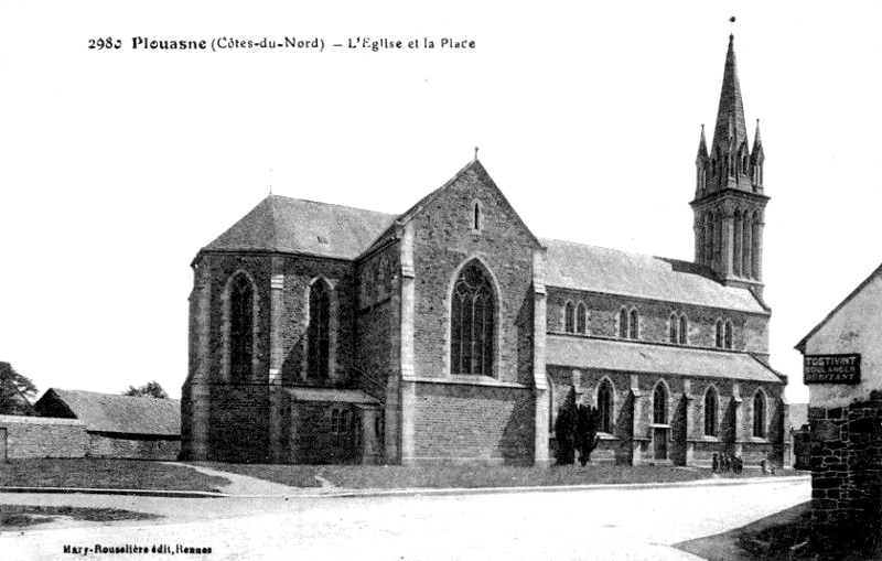 Eglise de Plouasne (Bretagne).