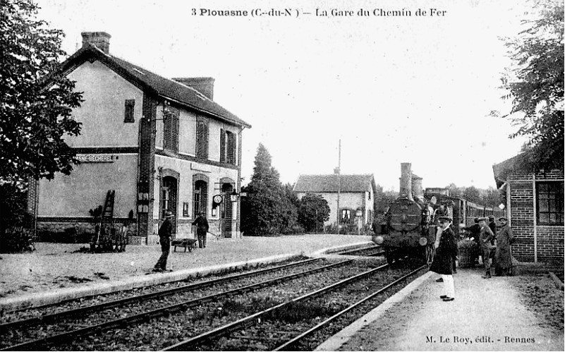 Ville de Plouasne (Bretagne).