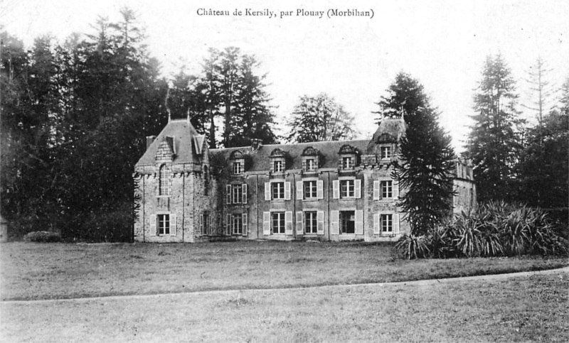 Château de Plouay (Bretagne).