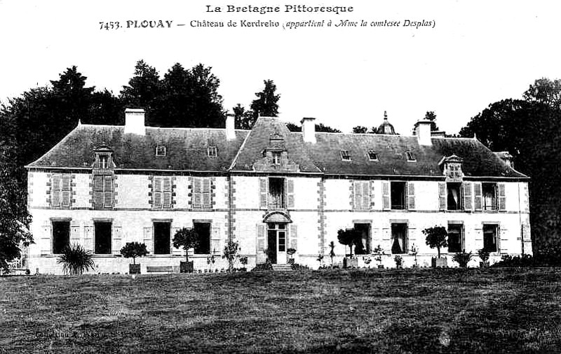 Château de Plouay (Bretagne).