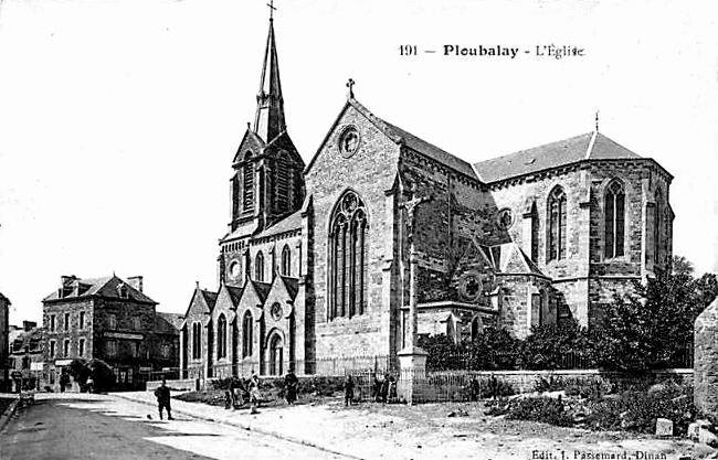 Eglise de Ploubalay (Bretagne).