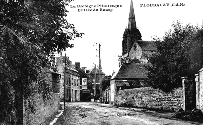 Bourg de Ploubalay (Bretagne).
