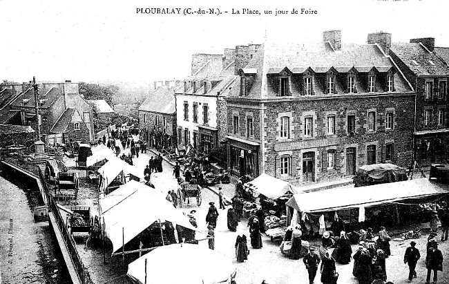 Ville de Ploubalay (Bretagne).