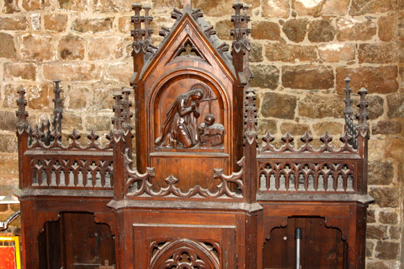 Ploubezre (Bretagne) : chapelle de Kerfons