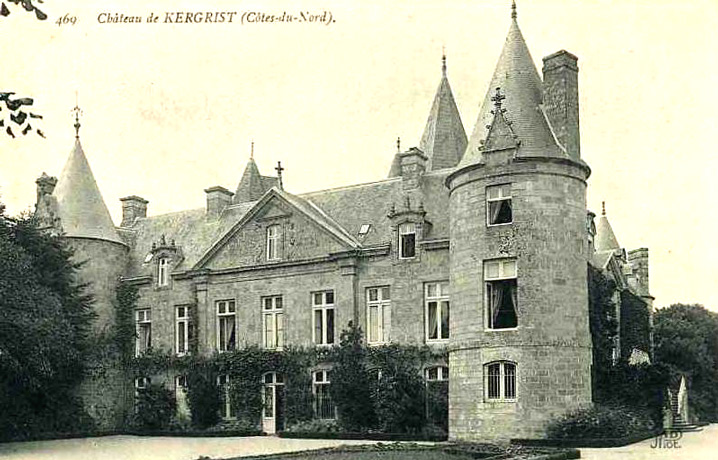 Ploubezre (Bretagne) : chteau de Kergrist