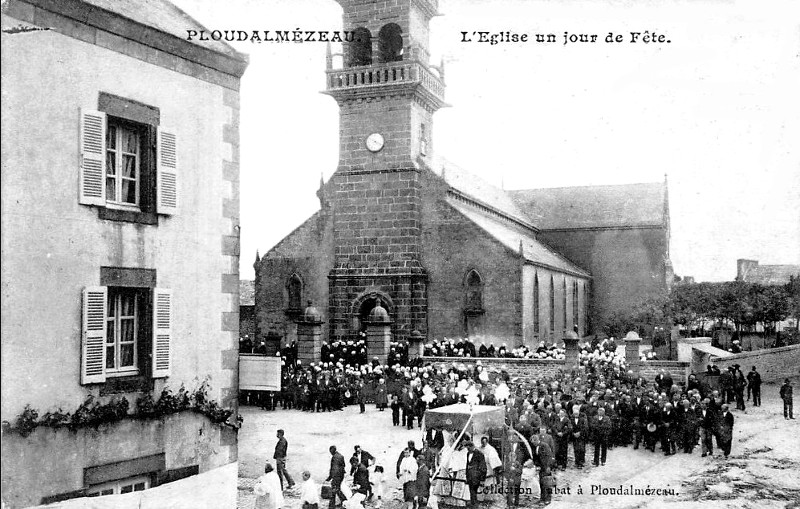 Eglise de Ploudalmzeau (Bretagne).