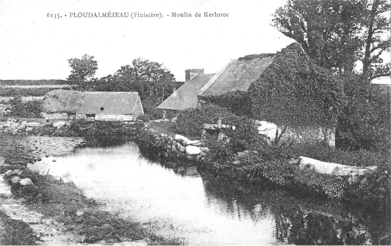 Moulin de Ploudalmézeau (Bretagne).
