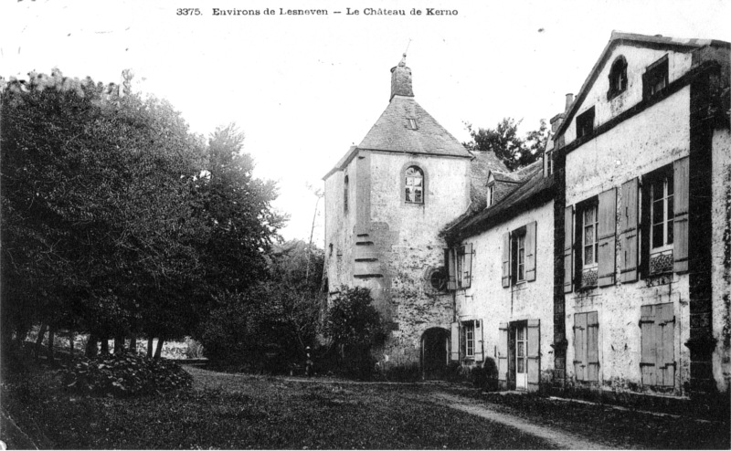 Chteau de Kerno  Ploudaniel (Bretagne).