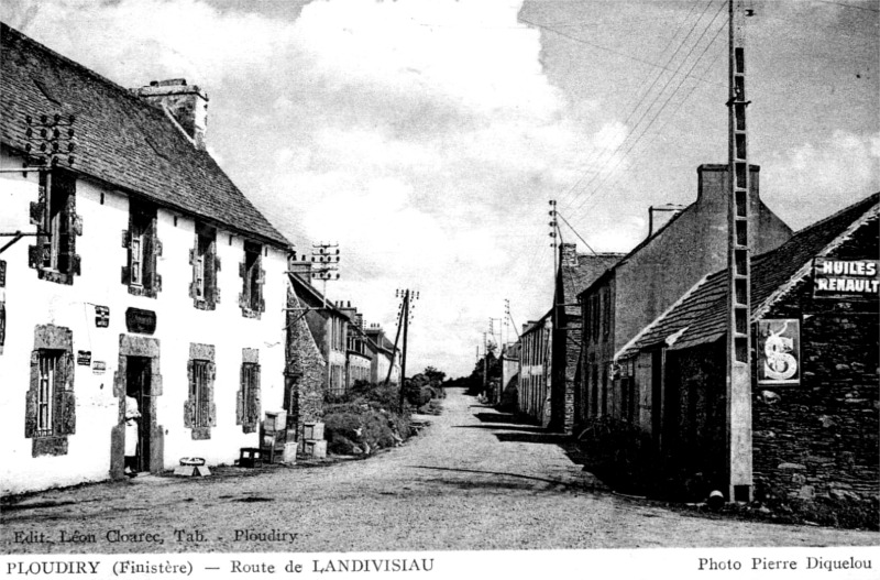 Ville de Ploudiry (Bretagne).