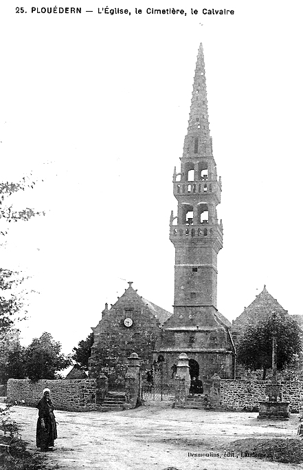 Eglise de Ploudern (Bretagne).