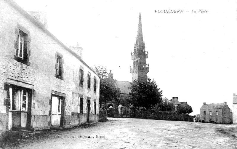 Ville de Ploudern (Bretagne).