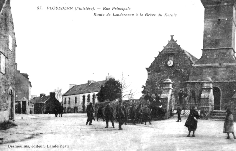 Ville de Plouédern (Bretagne).