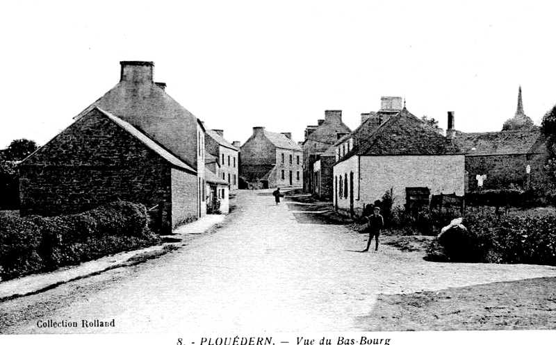 Ville de Ploudern (Bretagne).