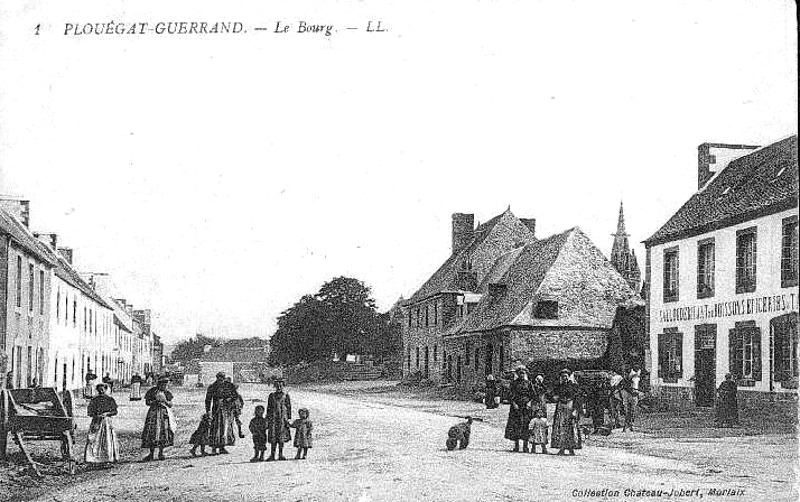 Ville de Plouégat-Guerrand (Bretagne).