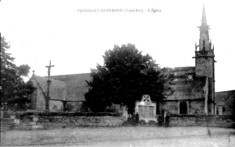 Eglise de Plouégat-Guerrand (Bretagne).