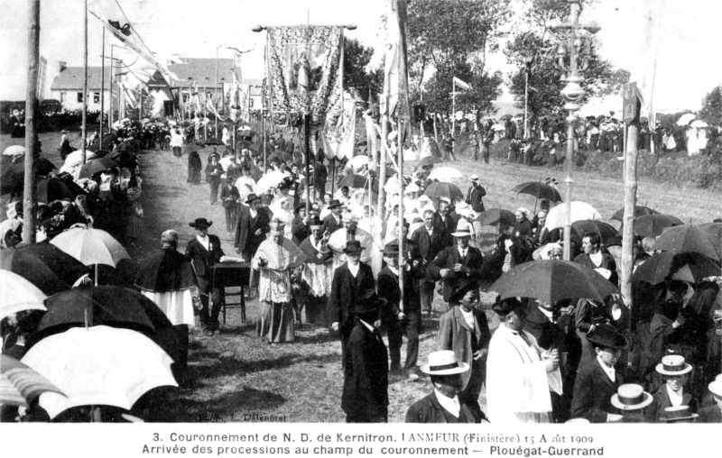 Ville de Plougat-Guerrand (Bretagne).