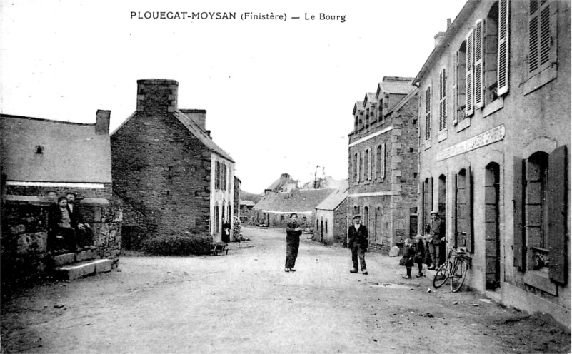 Ville de Plougat-Moysan (Bretagne).