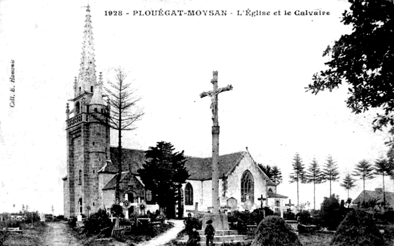 Eglise de Plouégat-Moysan (Bretagne).