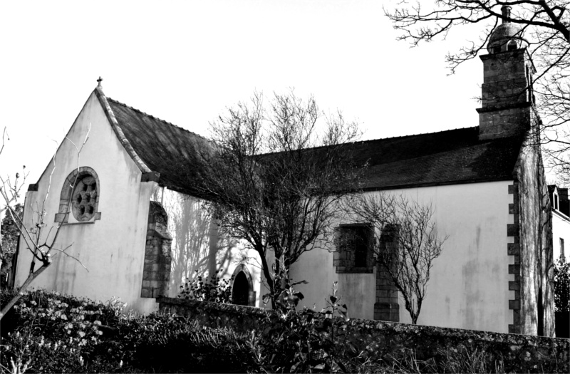 La chapelle Notre-Dame de Kerellon en Plounan (Bretagne).