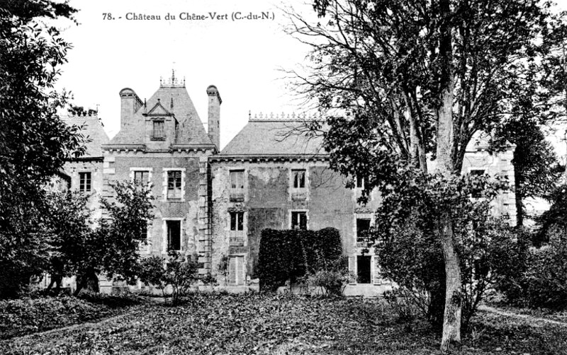 Chteau de Phou ou du Chne Vert  Plour-sur-Rance (Bretagne) : chteau du Chne-Vert.