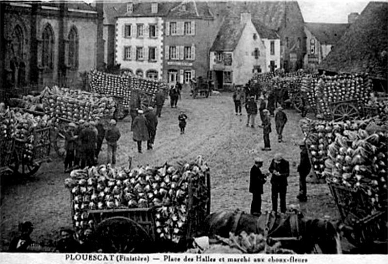 Ville de Plouescat (Bretagne).