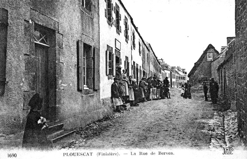 Ville de Plouescat (Bretagne).