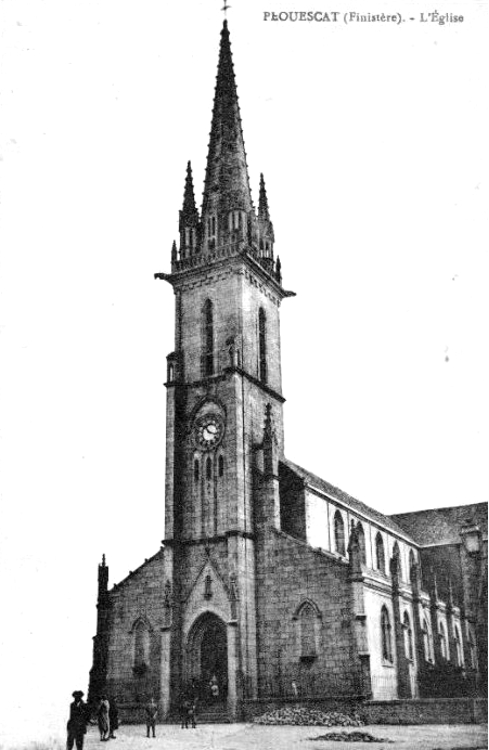 Eglise de Plouescat (Bretagne).