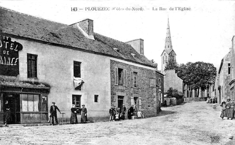 Ville de Plouézec (Bretagne).