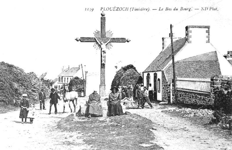 Ville de Plouzoch (Bretagne).