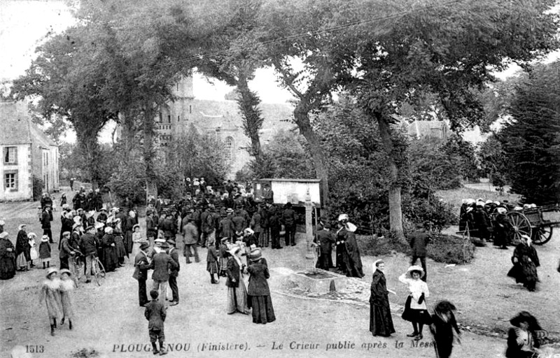 Ville de Plougasnou (Bretagne).