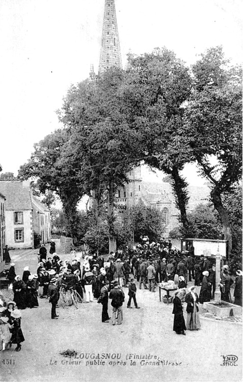 Ville de Plougasnou (Bretagne).