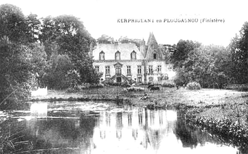 Manoir de Plougasnou (Bretagne).