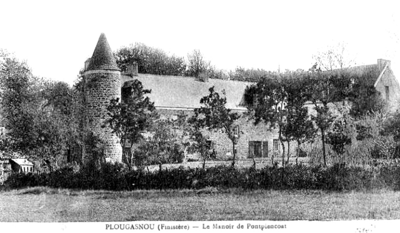 Manoir de Plougasnou (Bretagne).