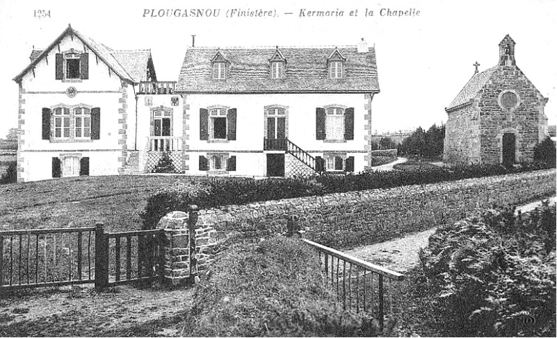 Chapelle de Plougasnou (Bretagne).